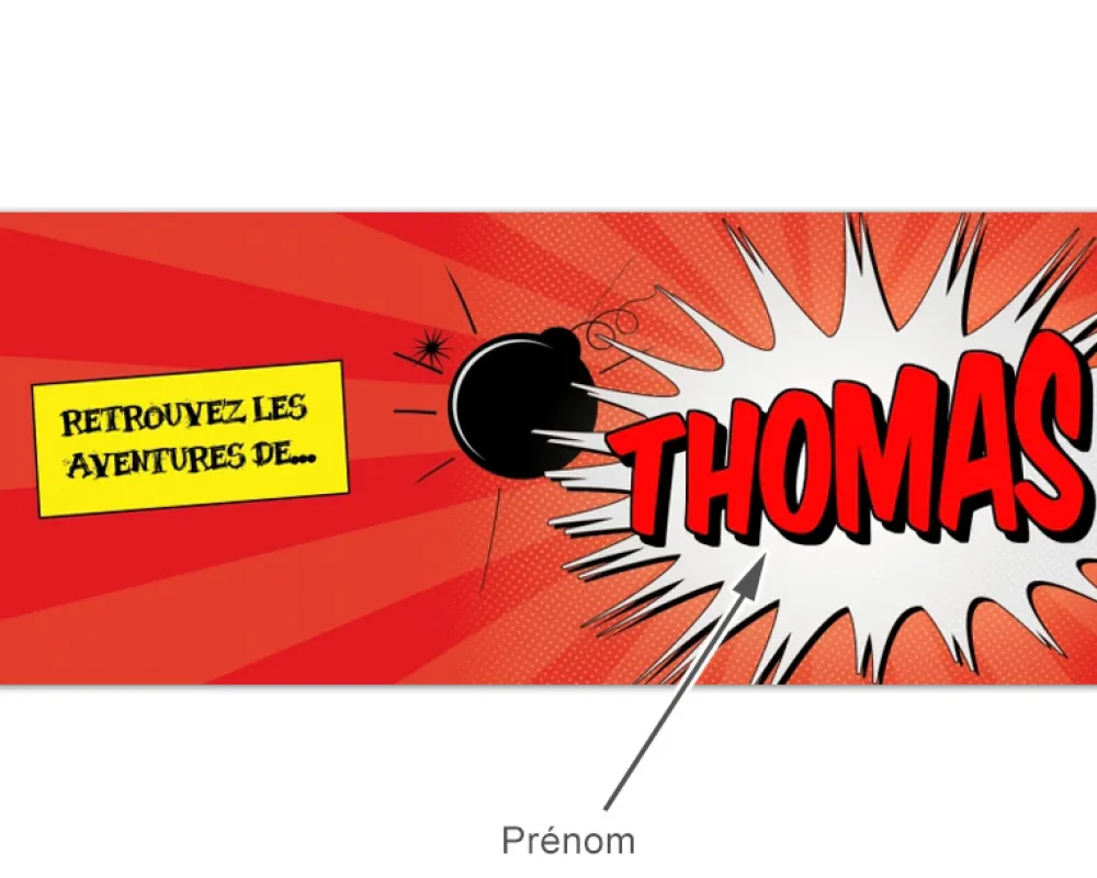 Mug personnalisé prénom - BD Comics|Cadeaux.com Clearance