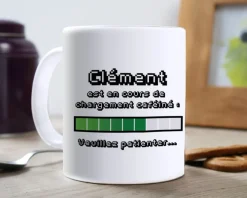 Mug personnalisé prénom - Chargement caféiné|Cadeaux.com Clearance