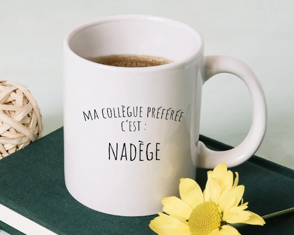 Mug personnalisé prénom - Collègue Préféré|Cadeaux.com Clearance