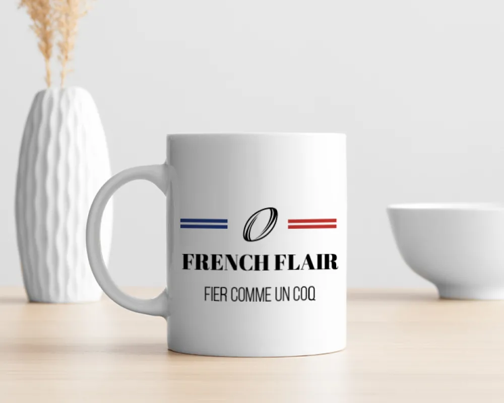 Mug personnalisé rugby - Supporter Rugby|Cadeaux.com Outlet