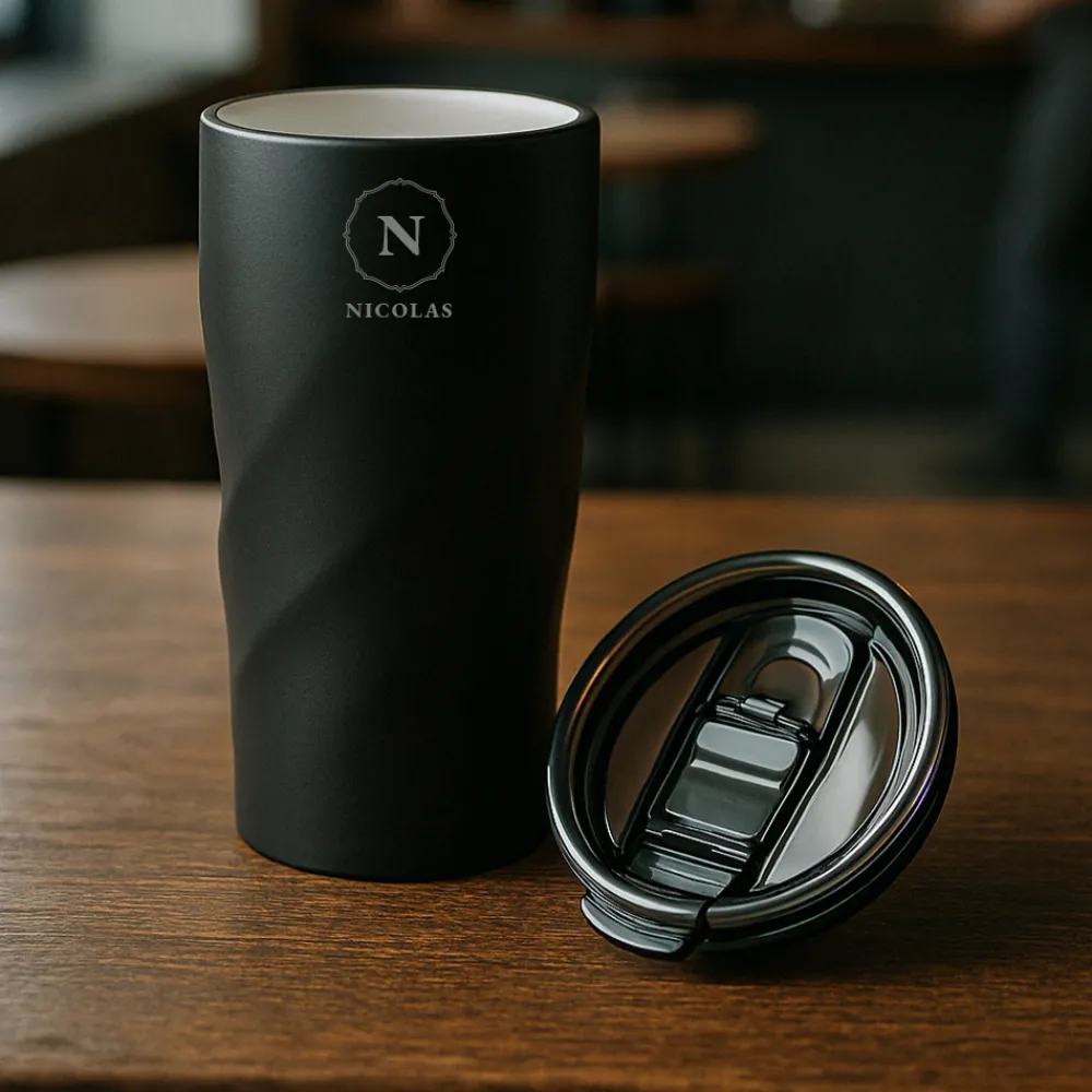 Mug vortex personnalisé - Monogramme|Cadeaux.com Outlet