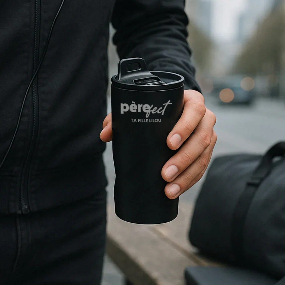 Mug vortex personnalisé - Père-fect|Cadeaux.com New