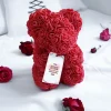 Ours en roses avec carte personnalisée - Aujourd'hui je t'aime depuis|Cadeaux.com Outlet