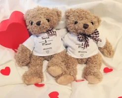 Ourson en peluche personnalisable - Jour de rencontre|Cadeaux.com Best