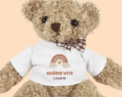 Ourson en peluche personnalisable - Bon rétablissement|Cadeaux.com Best