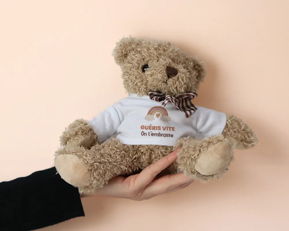 Ourson en peluche personnalisable - Bon rétablissement|Cadeaux.com Best
