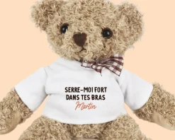 Ourson en peluche personnalisable - Message|Cadeaux.com Sale