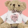 Ourson personnalisé - Aujourd'hui je t'aime depuis X jours|Cadeaux.com