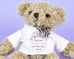 Ourson personnalisé - Collection Première Fête des Mères|Cadeaux.com