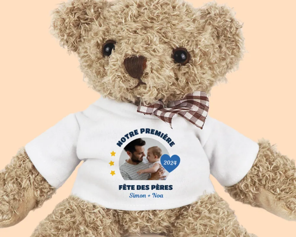 Ourson personnalisé - Première Fête des Pères|Cadeaux.com Online