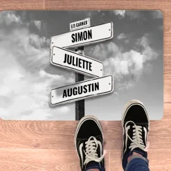 Paillasson personnalisé - Destination NYC|Cadeaux.com Best