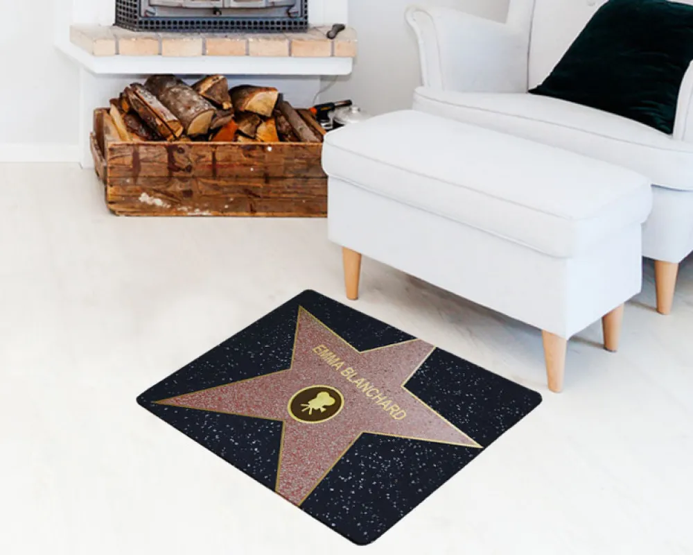 Paillasson personnalisé - Etoile de Star|Cadeaux.com Clearance