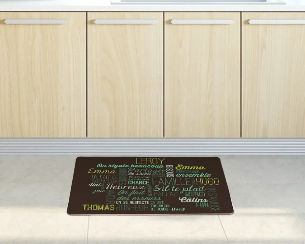 Paillasson personnalisé - Famille|Cadeaux.com Hot