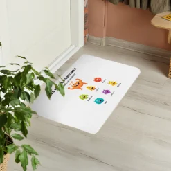 Paillasson personnalisé - Famille Monstres|Cadeaux.com Discount