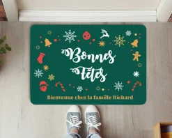 Paillasson personnalisé - Noël|Cadeaux.com Online