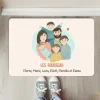 Paillasson personnalisé - Portrait de famille|Cadeaux.com Best