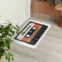 Paillasson personnalisé - Retro K7 audio|Cadeaux.com Best