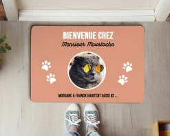 Paillasson personnalisé Animal de Compagnie|Cadeaux.com New