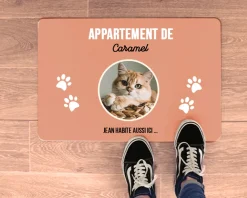 Paillasson personnalisé Animal de Compagnie|Cadeaux.com New