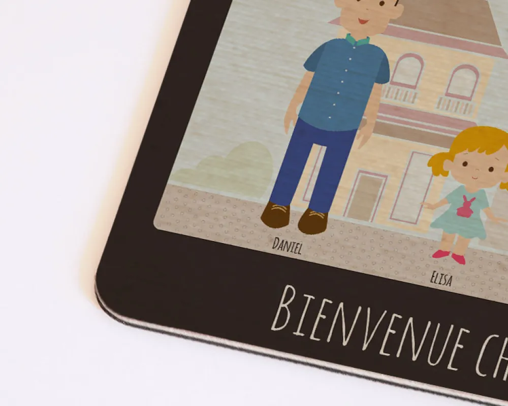 Paillasson personnalisé Cuisine - Family Circus|Cadeaux.com Outlet