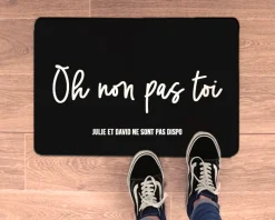 Paillasson personnalisé Message|Cadeaux.com Hot