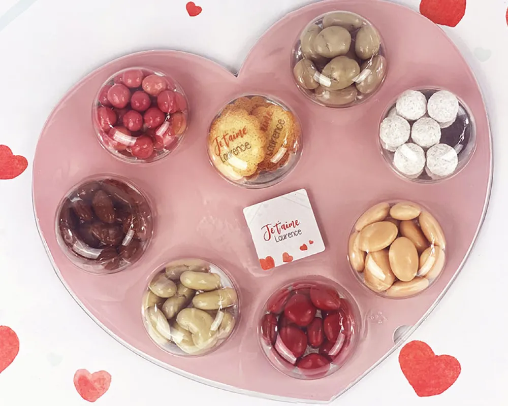 Palette Coeur Biscuits personnalisable|Cadeaux.com Clearance