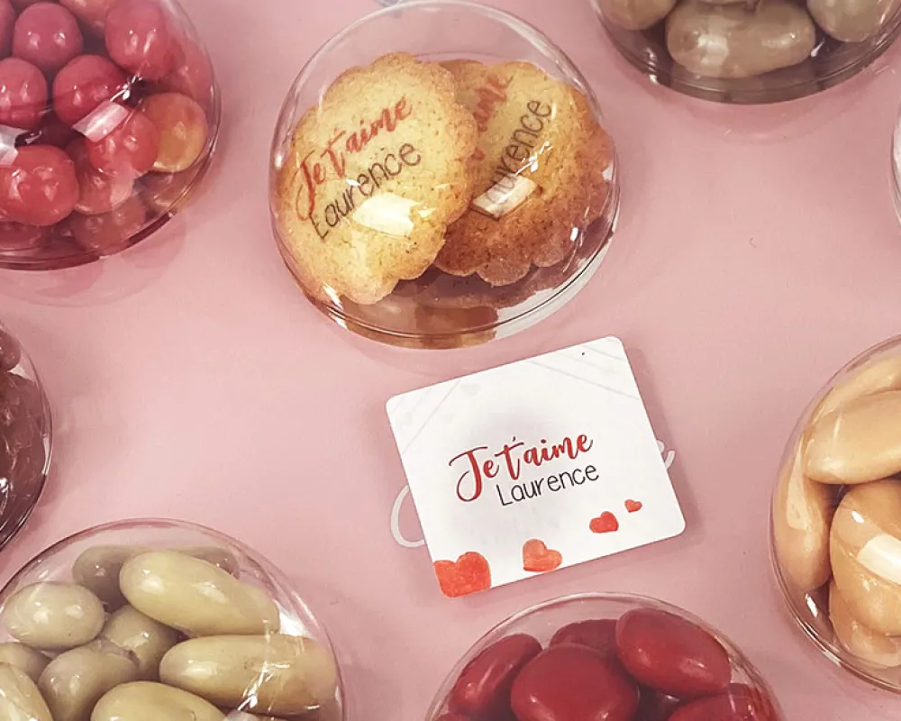 Palette Coeur Biscuits personnalisable|Cadeaux.com Clearance