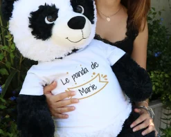 Panda Géant Personnalisable - Prénom|Cadeaux.com