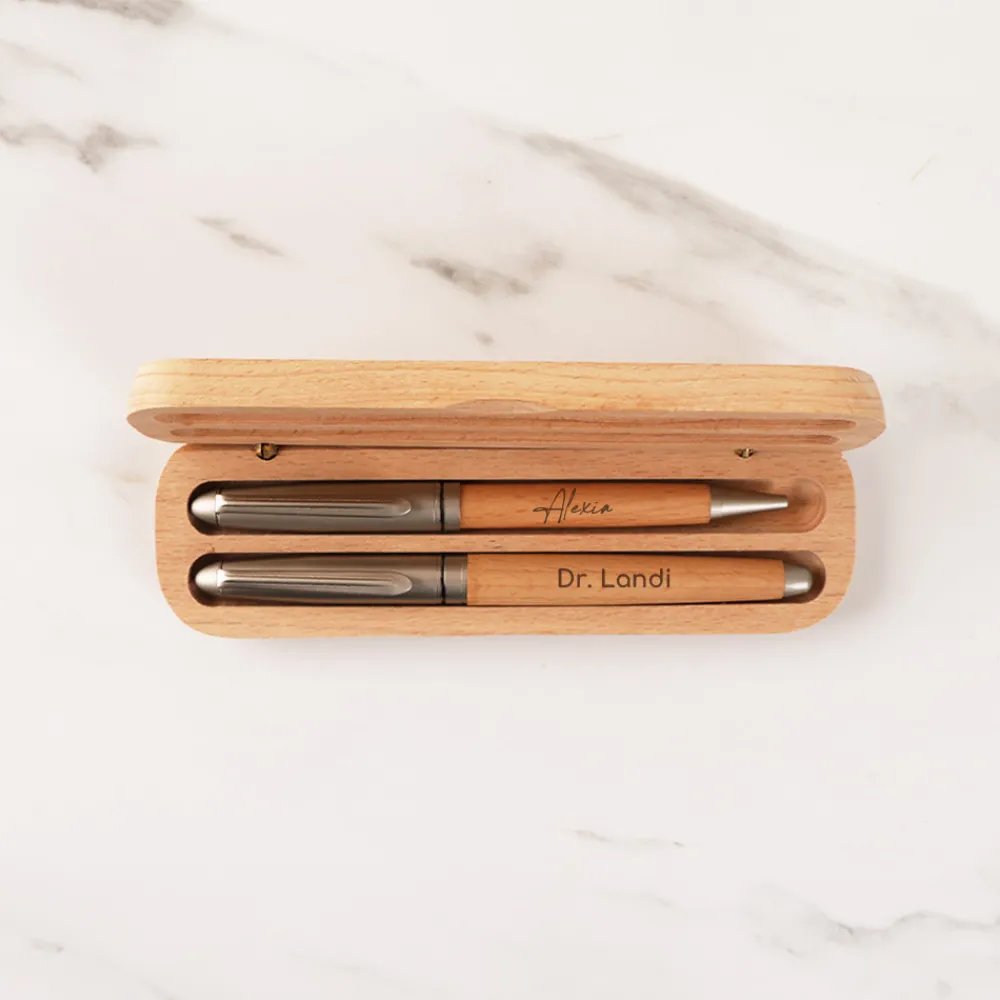 Parure de stylos personnalisés - Prénom|Cadeaux.com Sale