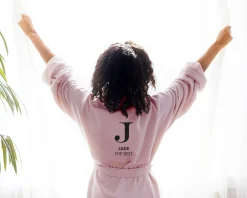 Peignoir personnalisé - Monogramme|Cadeaux.com Discount