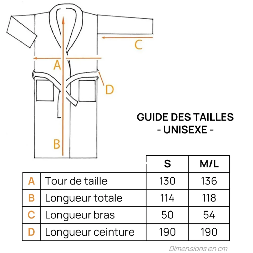 Peignoir personnalisé - Oscars|Cadeaux.com