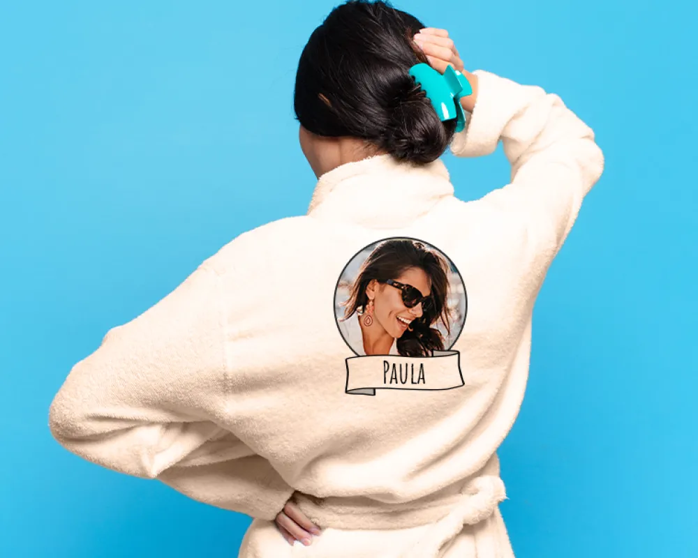 Peignoir personnalisé - Photo|Cadeaux.com Sale