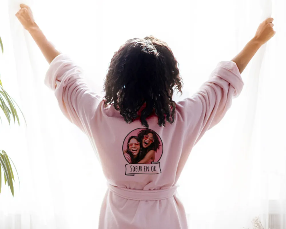 Peignoir personnalisé - Photo|Cadeaux.com Sale