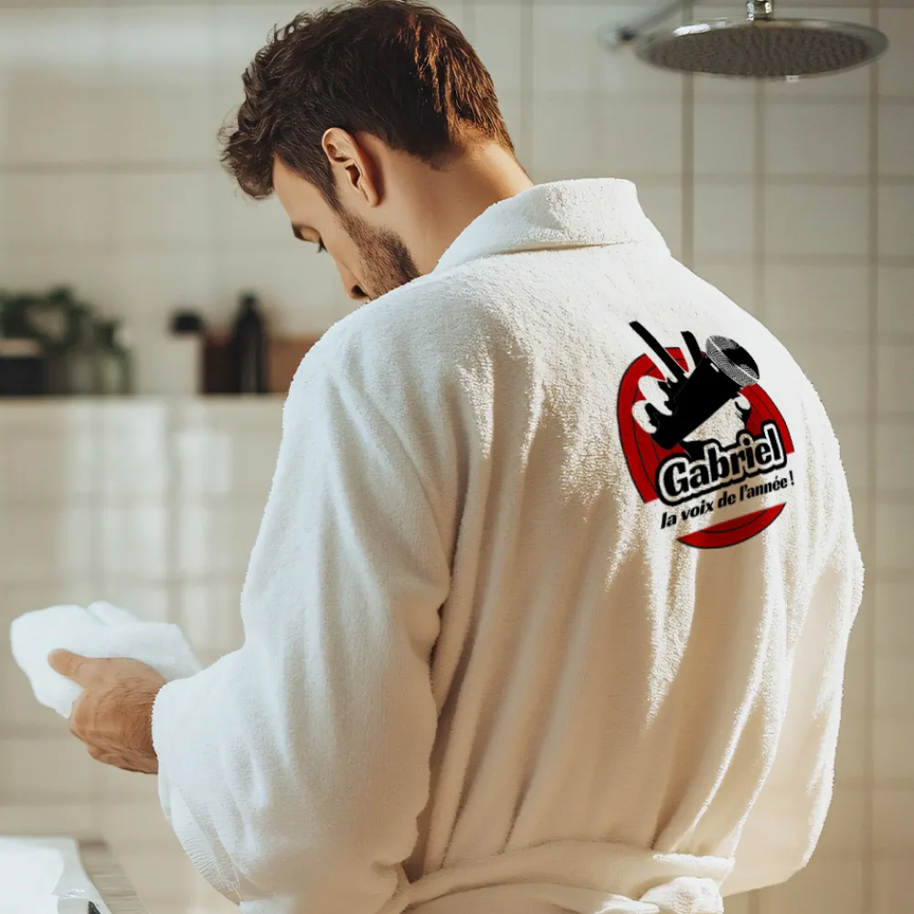 Peignoir personnalisé - The Buzz|Cadeaux.com Hot