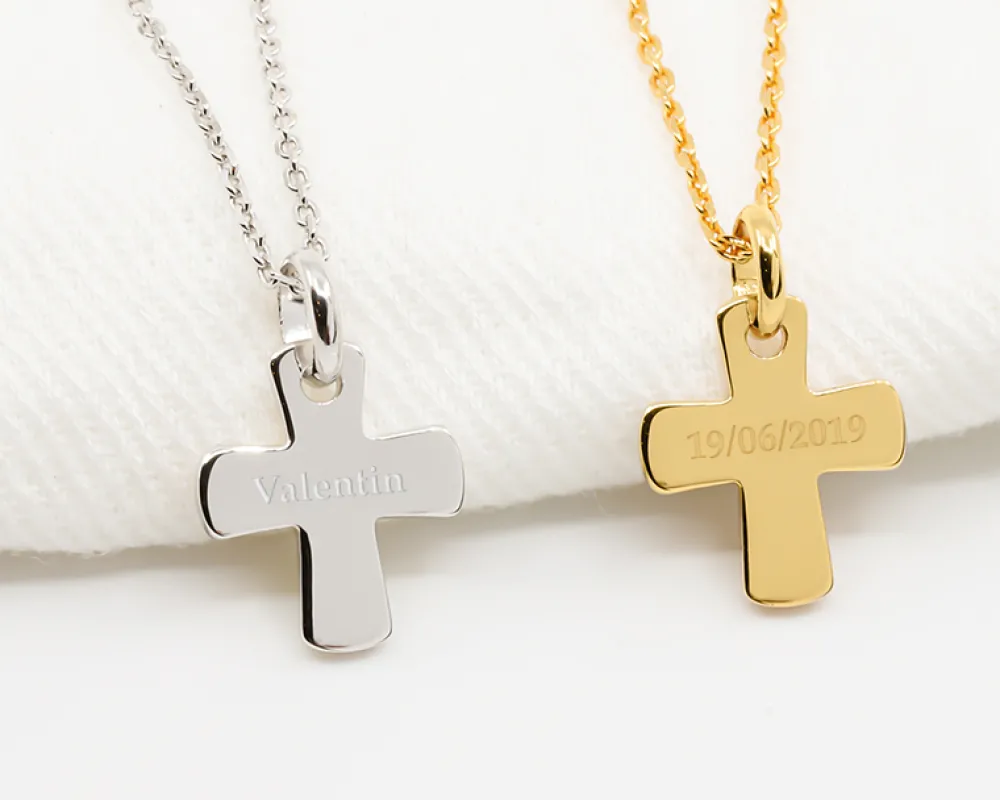 Pendentif Croix personnalisable|Cadeaux.com Best