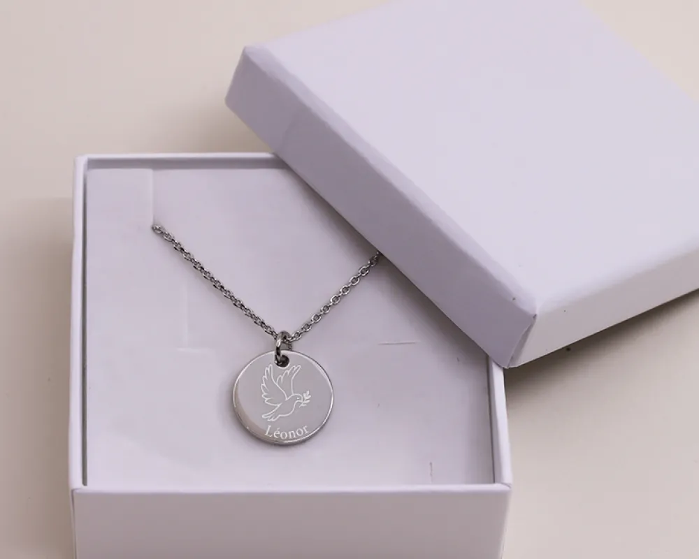 Pendentif personnalisable - Colombe|Cadeaux.com Clearance