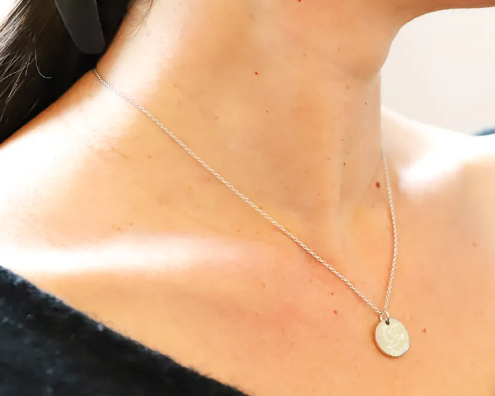 Pendentif personnalisable - Colombe|Cadeaux.com Clearance