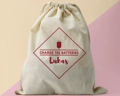 Petit Pochon Personnalisable - Rangement Câbles et Chargeurs|Cadeaux.com Best