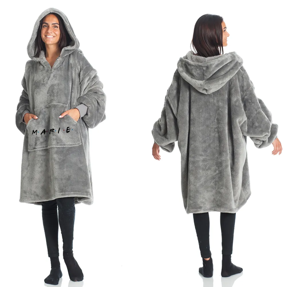 Plaid à capuche personnalisé - Bande de potes|Cadeaux.com Hot