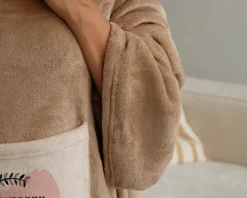 Plaid à manches personnalisé - Aujourd'hui je t'aime depuis|Cadeaux.com Sale