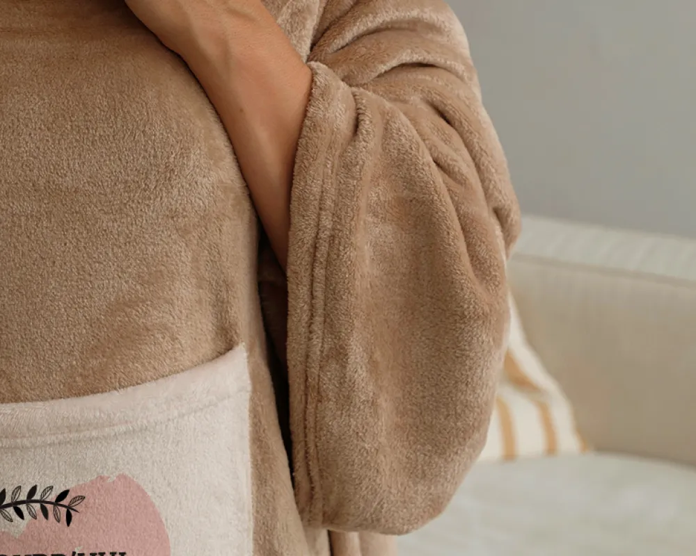 Plaid à manches personnalisé - Aujourd'hui je t'aime depuis|Cadeaux.com Sale