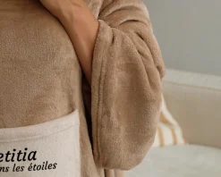 Plaid à manches personnalisé - Bonne nuit|Cadeaux.com New