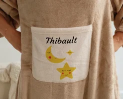 Plaid à manches personnalisé - Bonne nuit|Cadeaux.com New