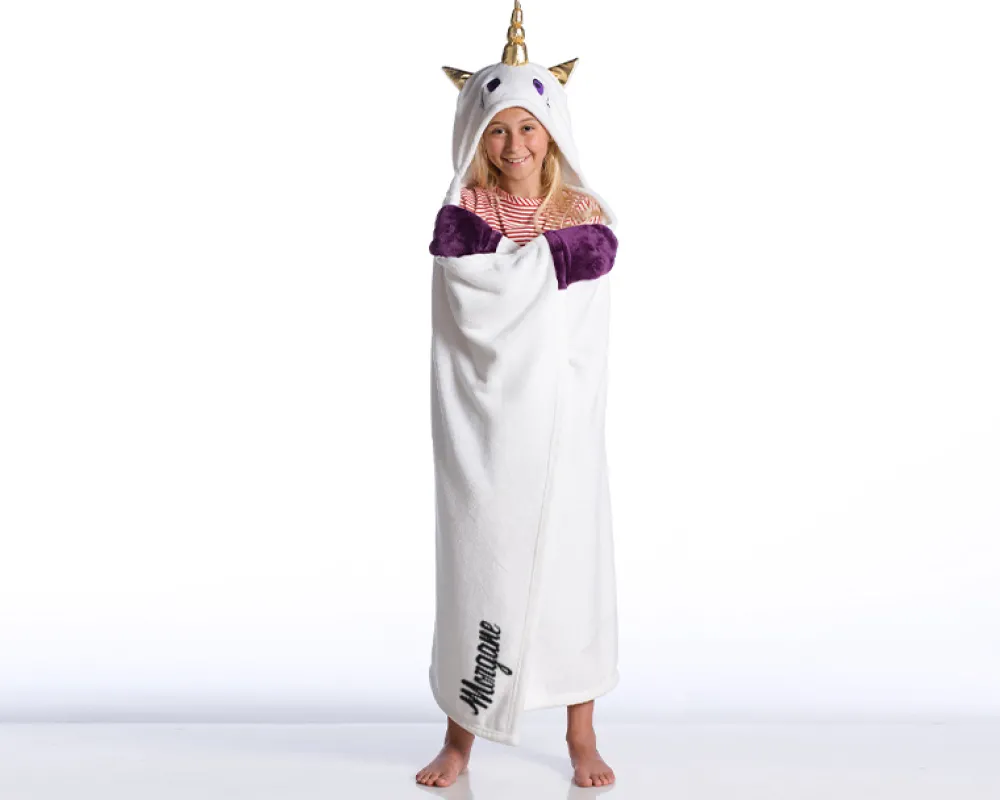 Plaid enfant personnalisé - Licorne|Cadeaux.com Online