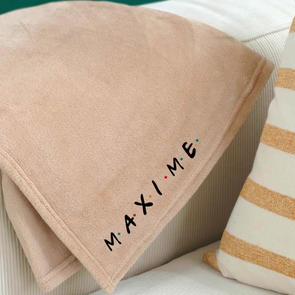 Plaid personnalisé - Bande de potes|Cadeaux.com Best