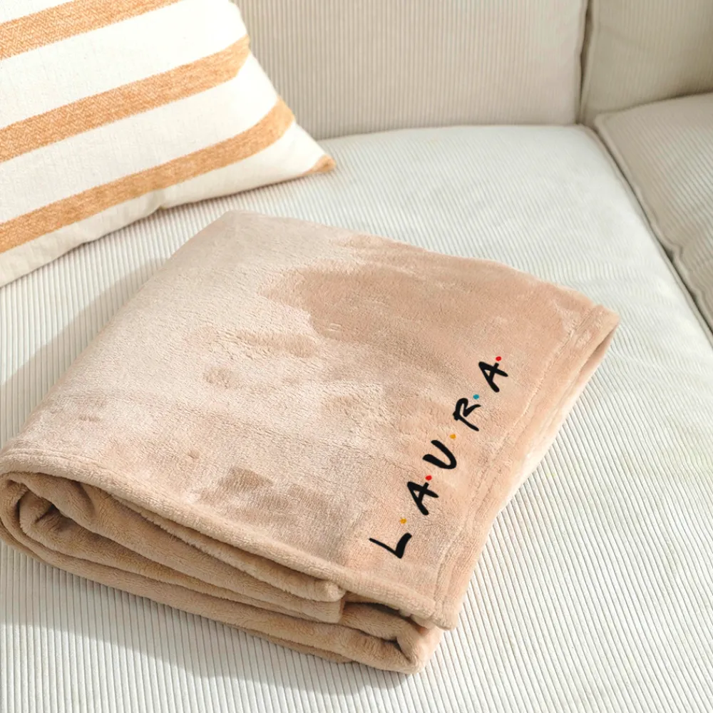 Plaid personnalisé - Bande de potes|Cadeaux.com Best