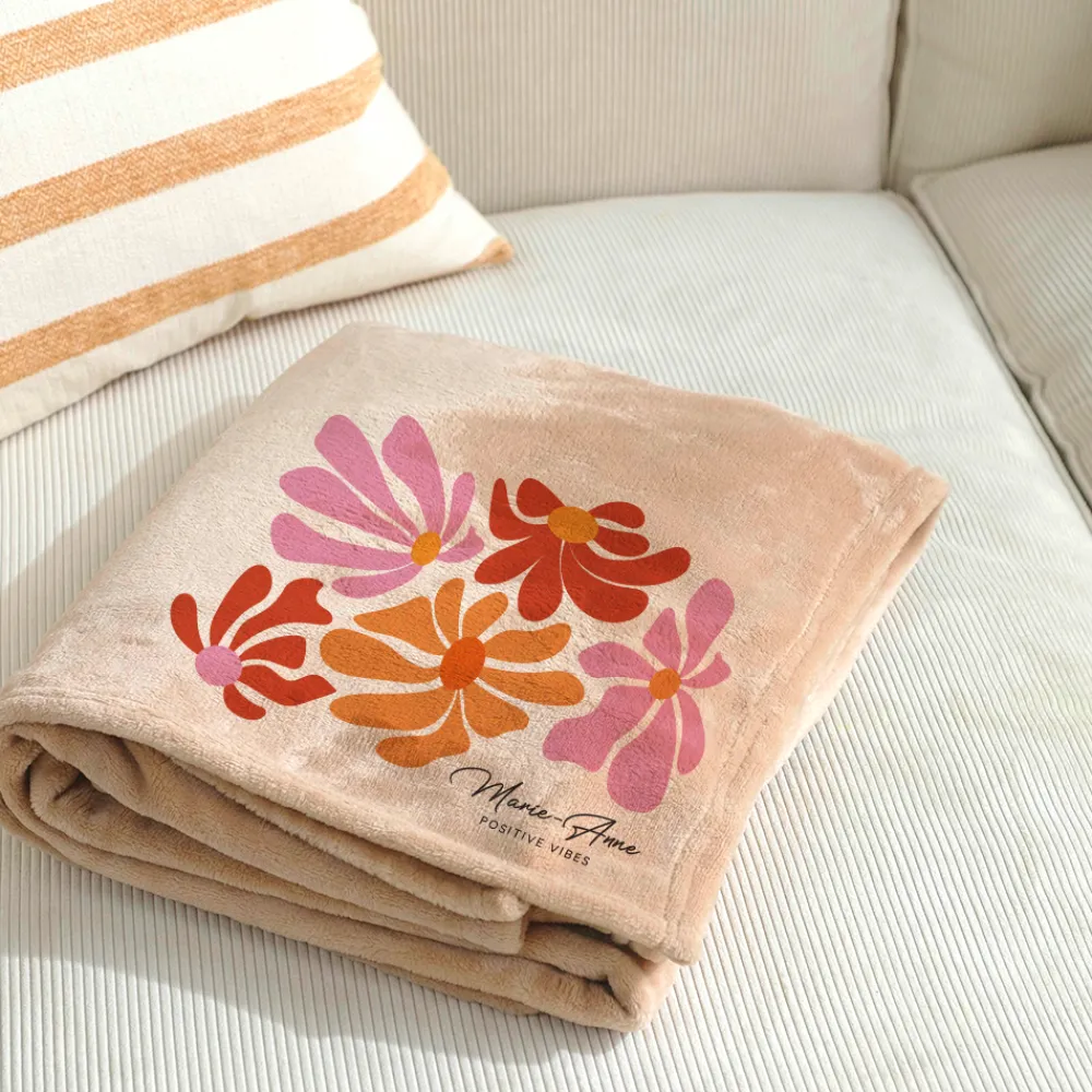 Plaid personnalisé - Botanique|Cadeaux.com Clearance