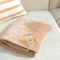 Plaid personnalisé - Famille soleils|Cadeaux.com Outlet