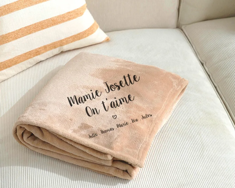 Plaid personnalisé - Grand-mère|Cadeaux.com New