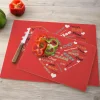 Planche à découper en verre personnalisée - Coeur Famille|Cadeaux.com New